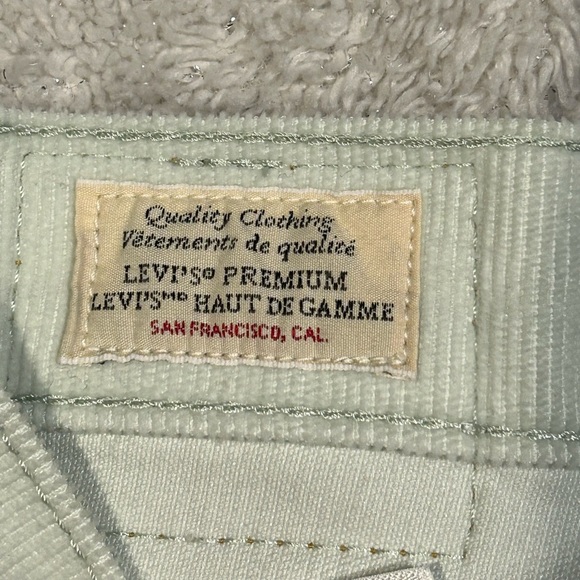 Levi’s women’s wedgie straight corduroy size 25 - Picture 8 of 10